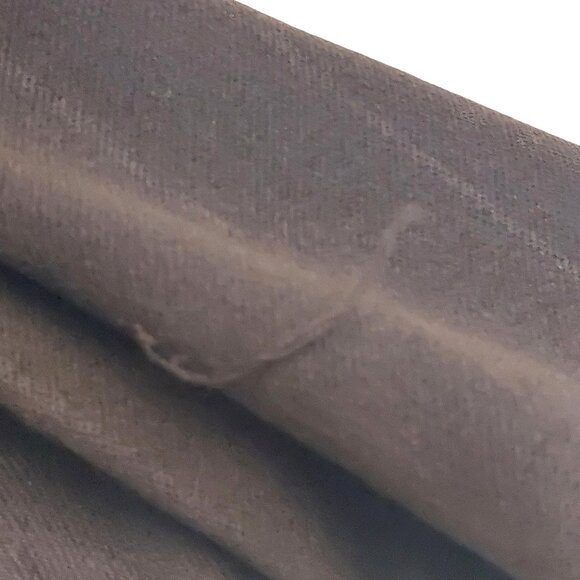 Gucci Vintage Dark Brown Pin Stripe Men's Scarf - Picture 7 of 10